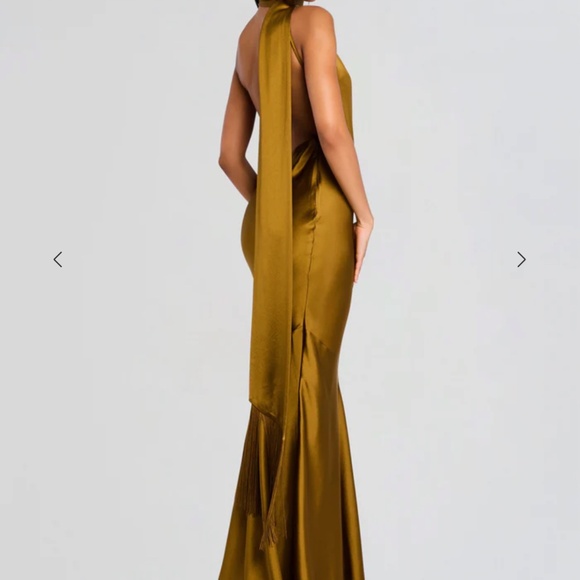 Retrofete ochre kelsa dress (worn once) - Picture 2 of 2